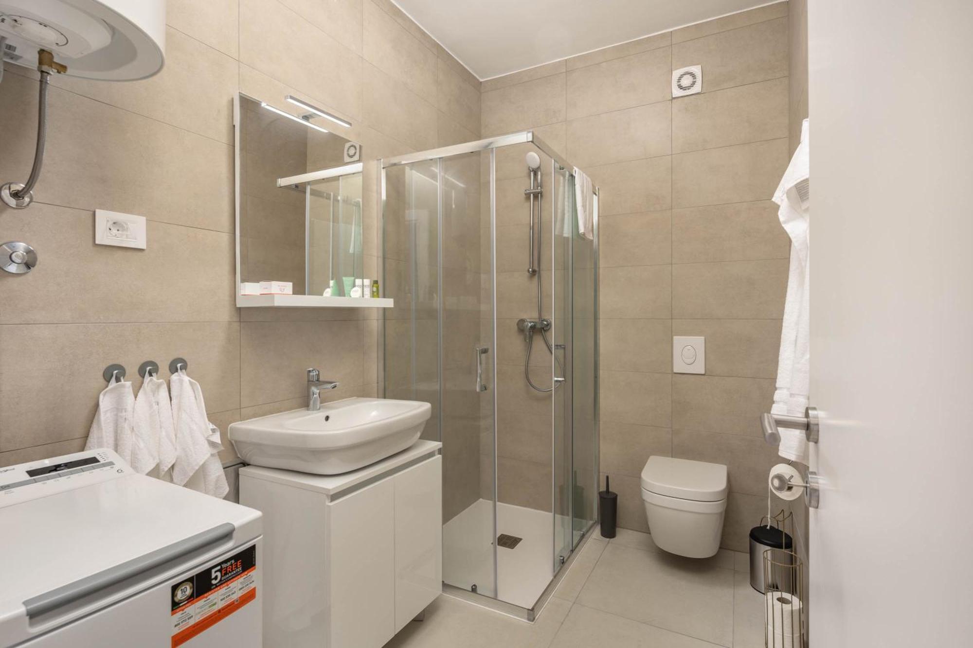 Seafront Villa Andrijana - Happy Rentals Plomin Bagian luar foto