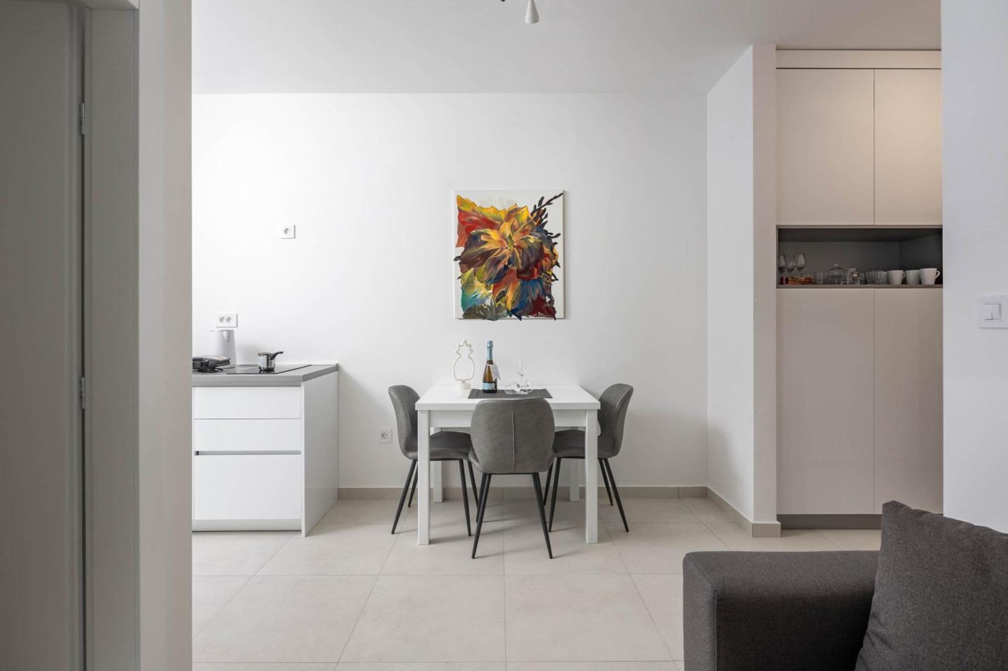 Seafront Villa Andrijana - Happy Rentals Plomin Bagian luar foto